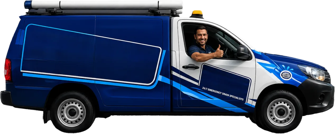 Service van on its way to a Mount Druitt job